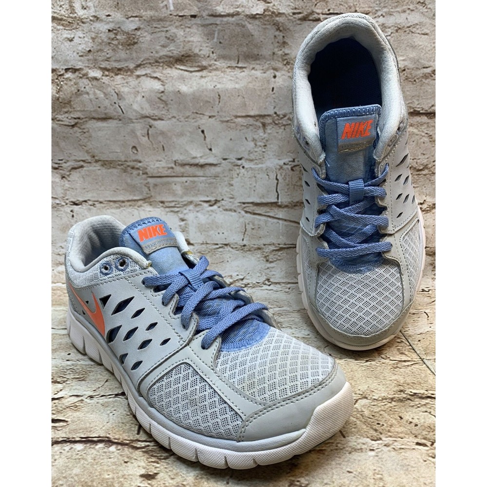 Nike Flex Women's Gray/Blue Athletic Running Shoes 580440-001 Size 7.5